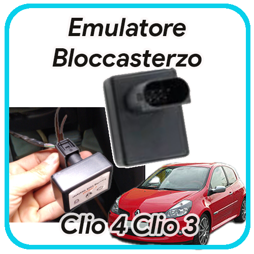 Emulatore Blocca Sterzo Renault Clio Capture Megane Fluence